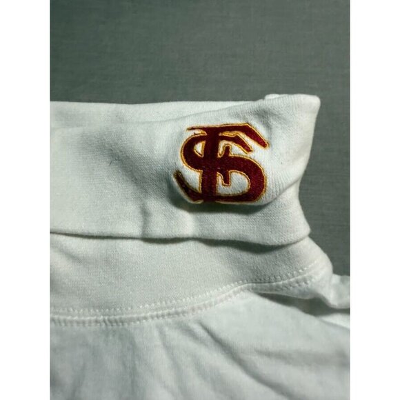 VTG Florida State Starter Shirt Adult Medium White Long Sleeve Pullover Tee Mens - Picture 2 of 9